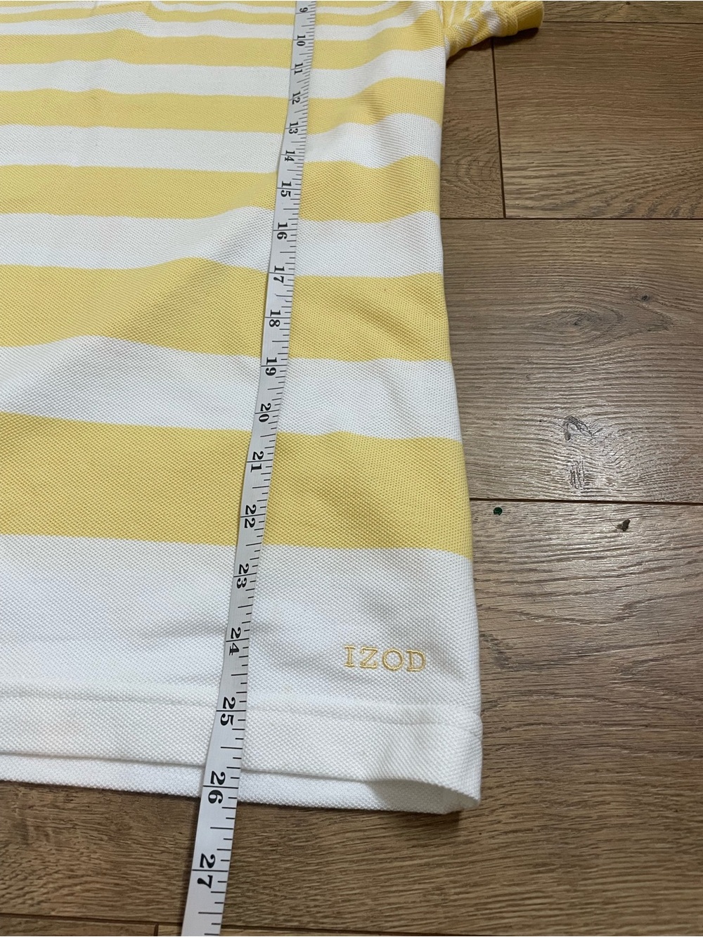 IZOD Women's Striped Polo Shirt - Size M - Picture 10 of 11